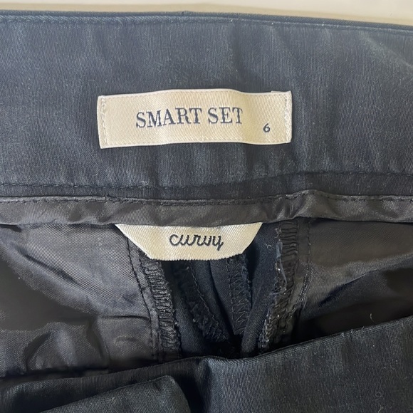 SMART SET COTTON/SPANDEX PANTS - Picture 3 of 7
